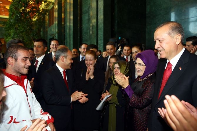 Cumhurbaşkanı Erdoğan gençleri ağırladı galerisi resim 13