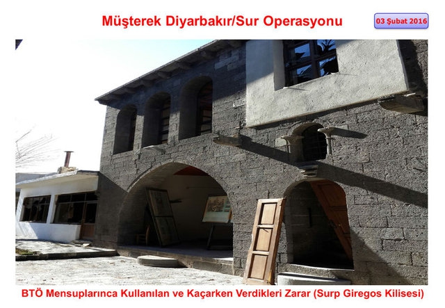 PKK Sur'daki tarihi eserleri yok etti galerisi resim 2