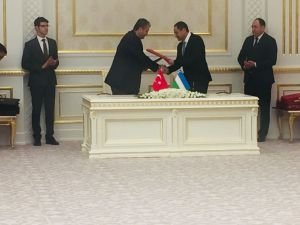 Özbekistan Sanayi ve Ticaret Odası ile MÜSİAD Arasında MoU Anlaşması