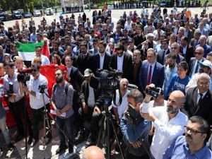 ​Siyonist işgalci teröristler Gaziantep’te telin edildi