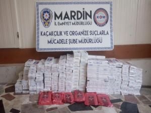 Mardin’de kaçakçılık ve uyuşturucu operasyonları