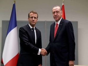 Macron: Başkan Erdoğan ile birlikte ilerlemeye devam edeceğiz