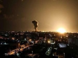 Siyonist işgal rejimi Gazze'ye yönelik saldırı başlattı