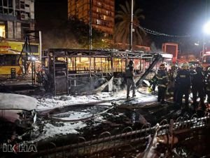Tel Aviv yanıyor: Ölü ve yaralı siyonistler var