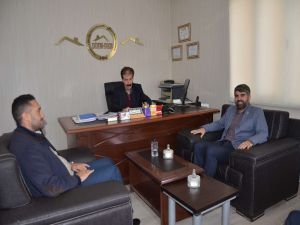 HÜDA PAR Diyarbakır İl Başkanı Dinç'ten DİEM-DER'e ziyaret