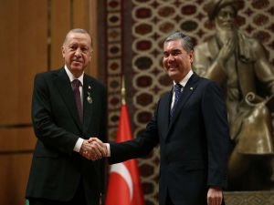 Türkiye ve Türkmenistan görüşmeleri sonrasında ortak bildiri yayımlandı