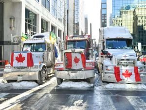 Kanada’da kamyoncuların gösterileri nedeniyle başkentte olağanüstü hâl ilan edildi