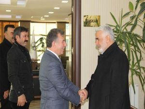 HÜDA PAR Genel Başkanı Yapıcıoğlu'ndan BATSO'ya ziyaret