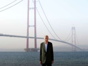 Cumhurbaşkanı Erdoğan'dan 1915 Çanakkale Köprüsü paylaşımı
