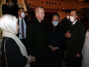 Cumhurbaşkanı Erdoğan, Antalya'ya geldi