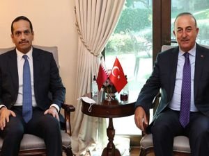 Bakan Çavuşoğlu Katarlı mevkidaşı ile görüştü
