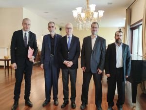 Yetimler Vakfı heyeti Kabil Türkiye Büyükelçisi Erginay'ı ziyaret etti