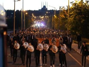 Diyarbakır'da “Fetih Yürüyüşü” gerçekleştirildi