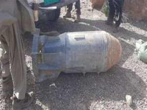 Afganistan'da Soyvet Rusya işgalinden kalma 500 kiloluk bomba bulundu