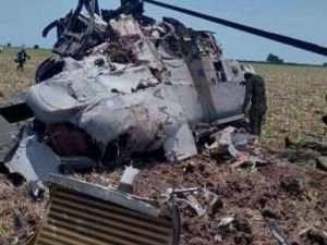 Meksika'da askeri helikopter düştü: 14 ölü