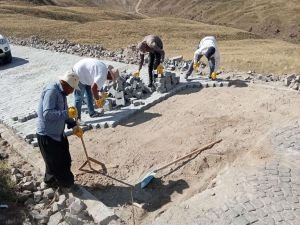 Nemrut Krater Gölü’ndeki yol onarım çalışmaları devam ediyor