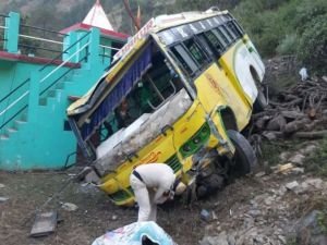 Hindistan'da otobüs kazası