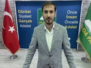 HÜDA PAR Elazığ İl Başkanı Kavaklı: CHP Milletvekili Gürsel Erol sapkınlığı sahiplenmiştir
