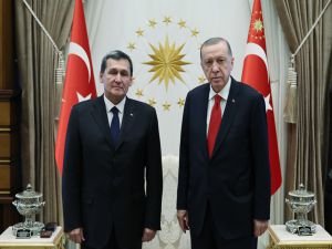 Cumhurbaşkanı Erdoğan, Meredov’u kabul etti