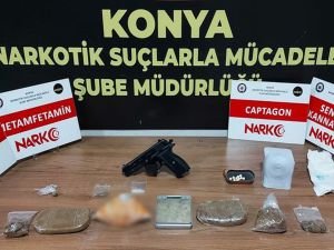 Konya'da "Kökünü Kurutma" operasyonu: 21 gözaltı