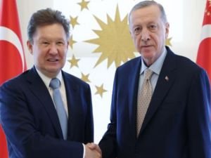 Cumhurbaşkanı Erdoğan, Gazprom Başkanı Miller ile görüştü