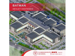 500 Yataklı Batman Devlet Hastanesi yer teslimi yapıldı
