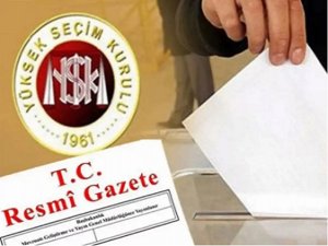 Seçim ittifakı yapılmasına ilişkin usul ve esaslar Resmi Gazete'de
