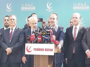 Yeniden Refah Partisi Genel Başkanı Erbakan: Seçime müstakil olarak gireceğiz