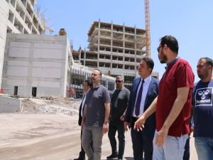 Şanlıurfa Şehir Hastanesi'nin inşaatı sürüyor