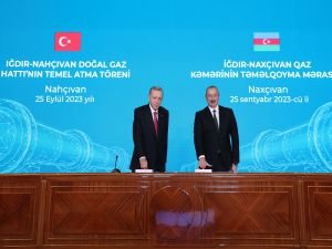 Cumhurbaşkanı Erdoğan: Iğdır-Nahçıvan doğal gaz projesi Avrupa arz güvenliğine katkı sağlayacak