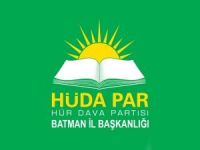 HÜDA PAR Batman'dan "Kurban Bayramı" mesajı