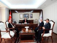 Recep Akdeniz'den Vali Ahmet Deniz’e ziyaret