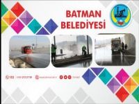 Batman'da temizlik çalışmaları devam ediyor
