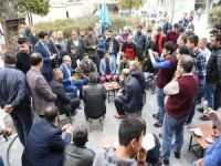 Vali Deniz Emniyet Müdürü ile birlikte esnafı ziyaret etti
