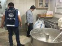Tarihi geçmiş ürünler imha edildi