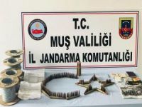Muş’ta PKK’ya ait mühimmat ele geçirildi