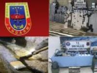 Van'da kaçakçılık ve uyuşturucu operasyonu