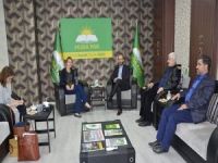 Hollanda Büyükelçilik Müsteşarından HÜDA PAR'a ziyaret