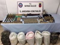 Batman'da PKK sığınaklarında mühimmat ele geçirildi