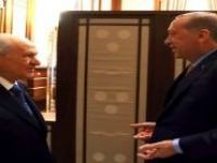 Cumhurbaşkanı Erdoğan, Bahçeli ile görüştü