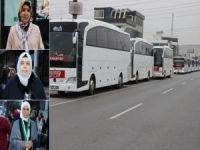 Gaziantepli kadınlar ‘Vicdan Konvoyu’na destek için yola çıktı