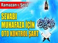 Sevabı muhafaza için otokontrol şart