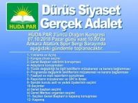 HÜDA PAR 3'üncü Olağan Büyük Kongresini 7 Ekim'de gerçekleştirecek