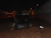 Takla atan otomobilde bulunan 4 kişi yaralandı