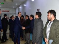 Vali Erin feci kazada yaralananları ziyaret etti