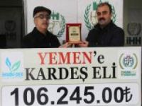 Diyarbakır'dan Yemen'e yardım eli