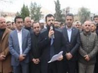 Haçlı terörü Cizre'de tel'in edildi