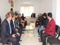 Muhtar adaylarından takdir toplayan ziyaret