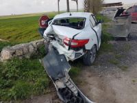 Nusaybin'de trafik kazası: Bir yaralı