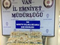 Van'da yüklü miktarda uyuşturucu ele geçirildi